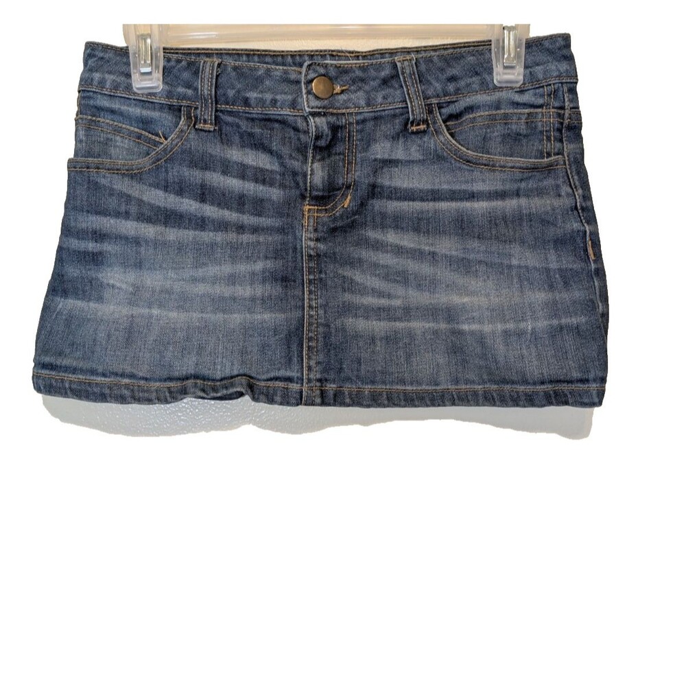 2.1 Denim Forever 21 Women's Micro Mini Skirt Denim Y2K Size Small